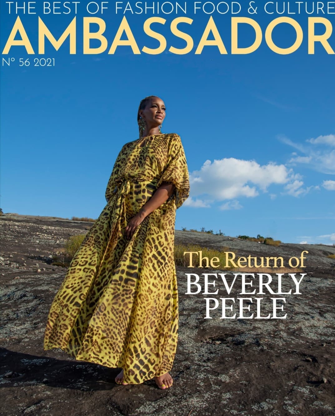 Beverly Peele magazine cover